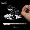 Seamiart 0,8mm de caneta branca de marca